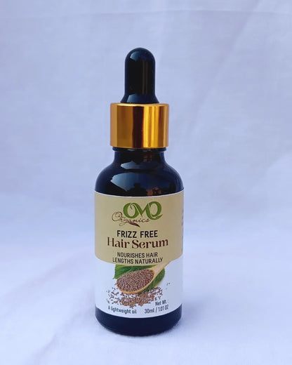 Frizz Free Hair Serum with white background