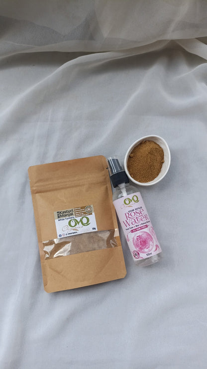 Kasthuri Manjal with white background